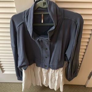 Free People, Ellie Sweatshirt Top, S